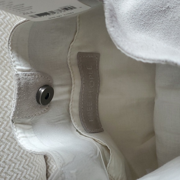 Free People Riley Fringe Bag/Neutral Plaster - Picture 14 of 16